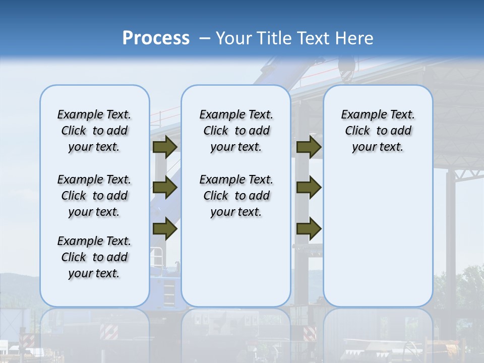 Metal Machine Automobile PowerPoint Template