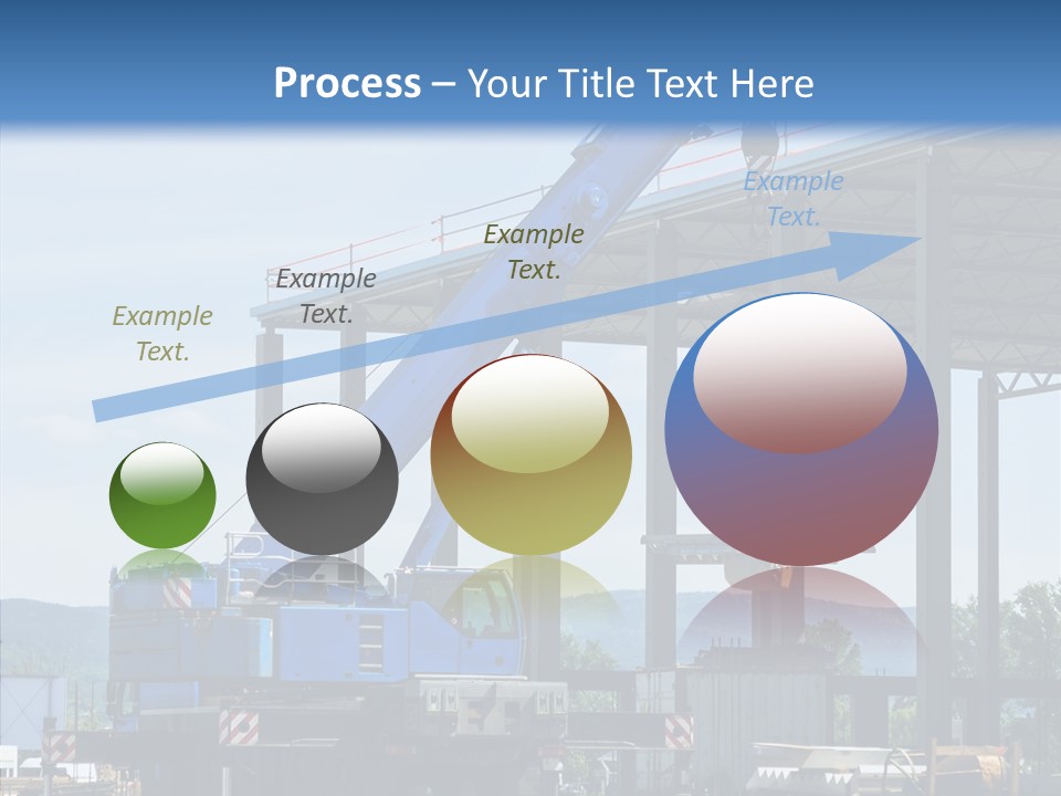 Metal Machine Automobile PowerPoint Template