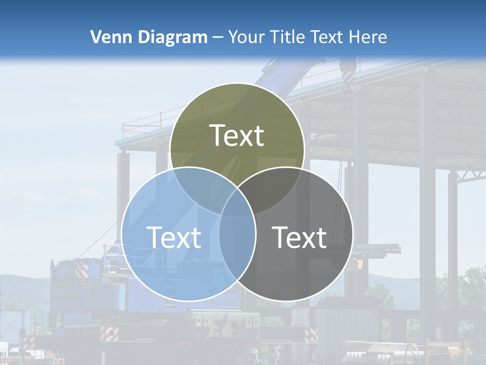 Metal Machine Automobile PowerPoint Template
