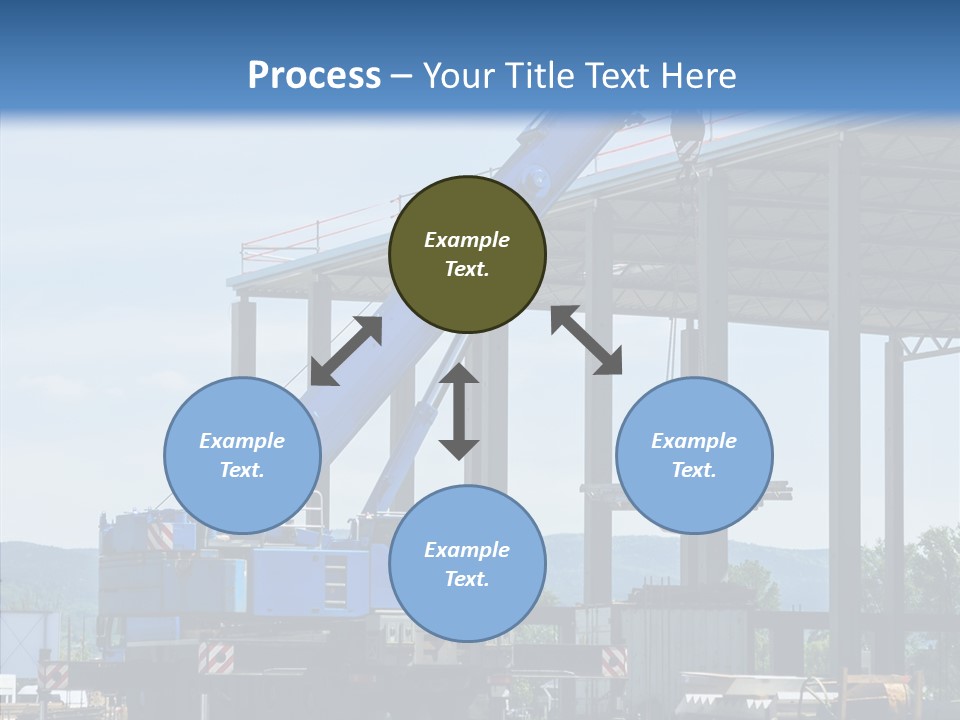 Metal Machine Automobile PowerPoint Template