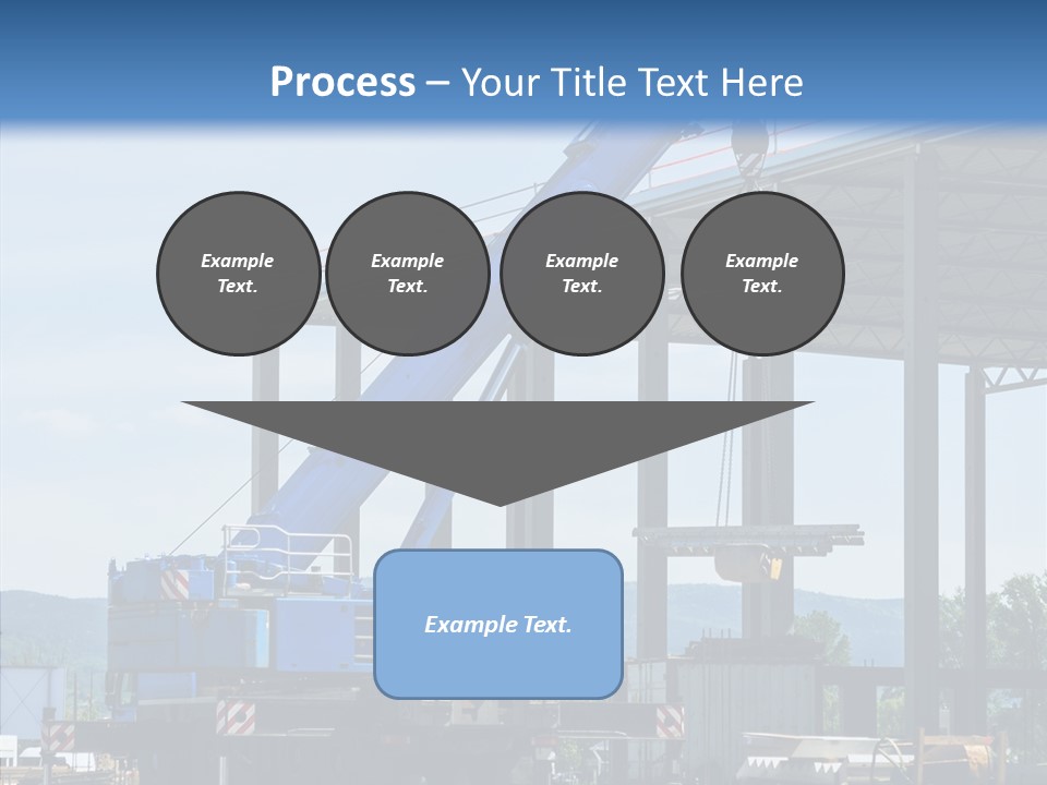 Metal Machine Automobile PowerPoint Template