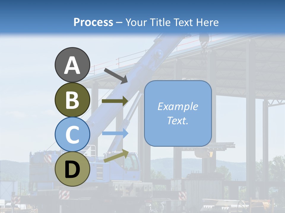 Metal Machine Automobile PowerPoint Template