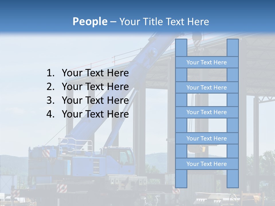 Metal Machine Automobile PowerPoint Template