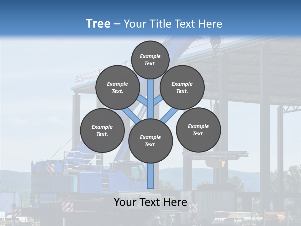 Metal Machine Automobile PowerPoint Template