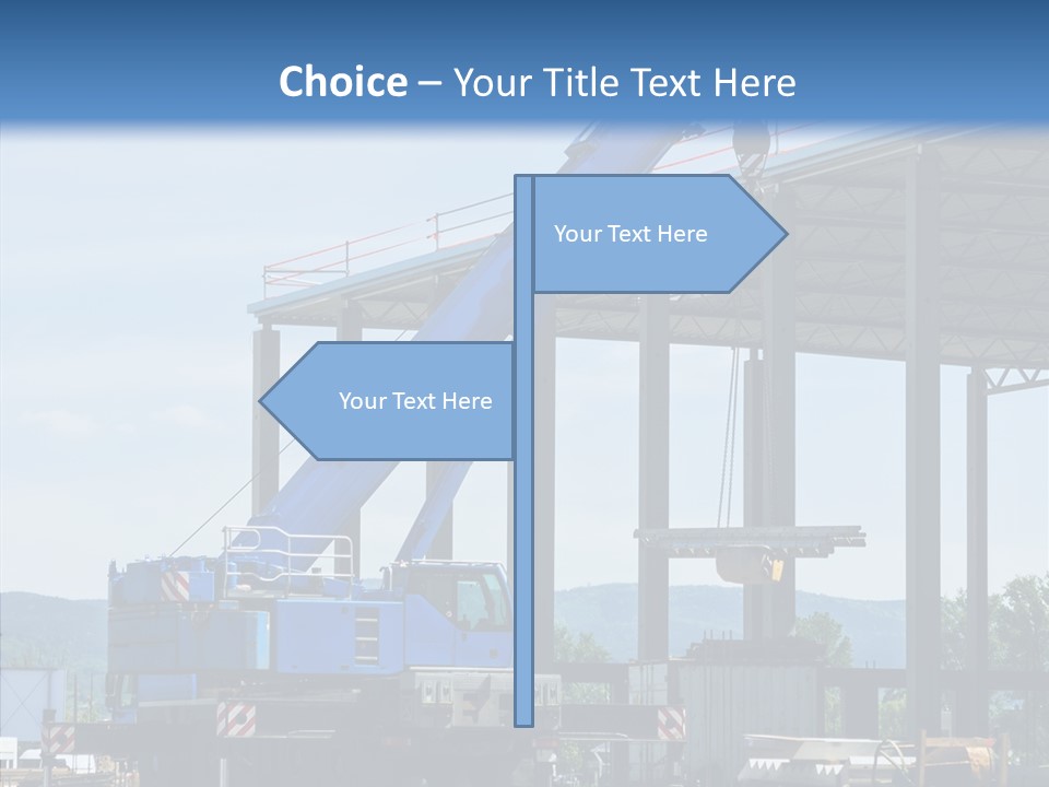 Metal Machine Automobile PowerPoint Template