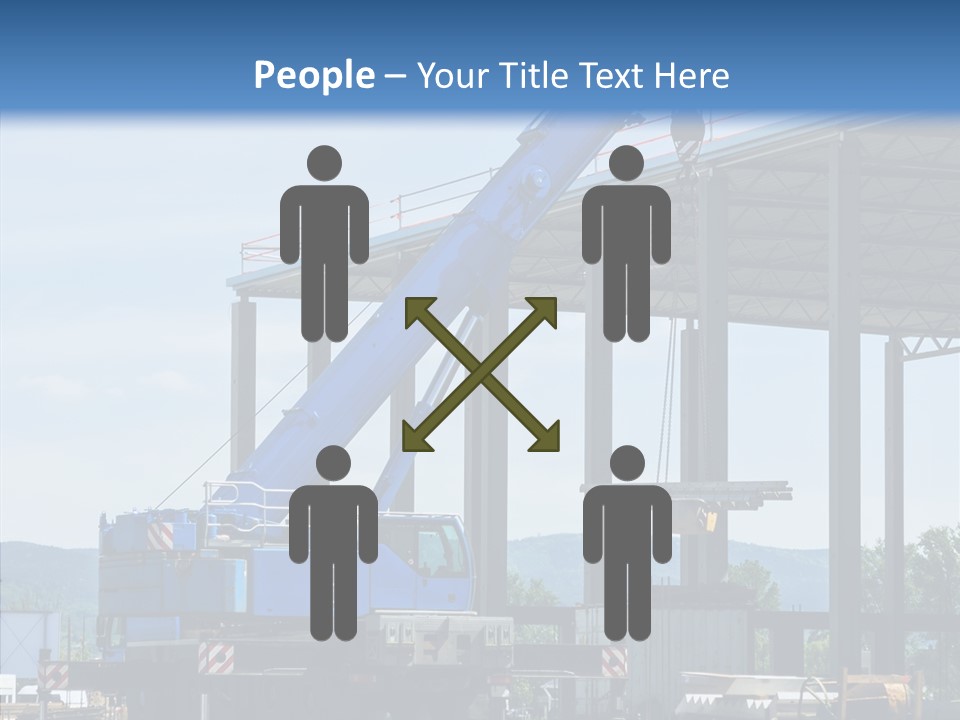 Metal Machine Automobile PowerPoint Template