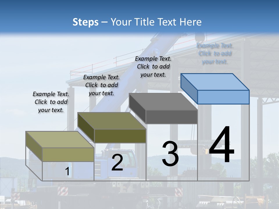 Metal Machine Automobile PowerPoint Template