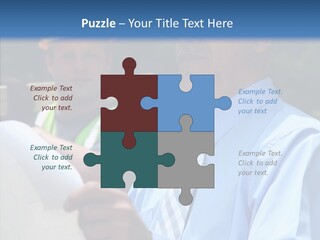 Construction Worker On The Job PowerPoint Template