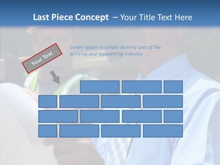 Construction Worker On The Job PowerPoint Template