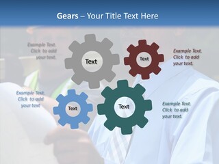 Construction Worker On The Job PowerPoint Template