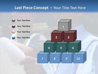 Construction Worker On The Job PowerPoint Template