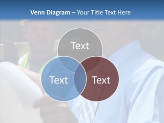 Construction Worker On The Job PowerPoint Template