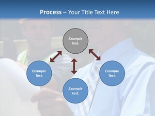 Construction Worker On The Job PowerPoint Template