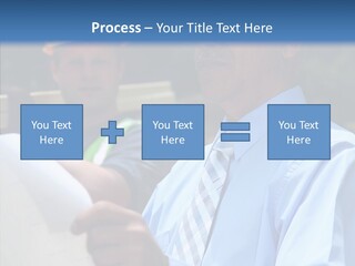 Construction Worker On The Job PowerPoint Template