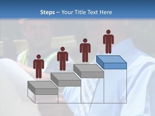 Construction Worker On The Job PowerPoint Template