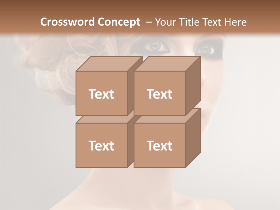Beautiful Model Skin PowerPoint Template