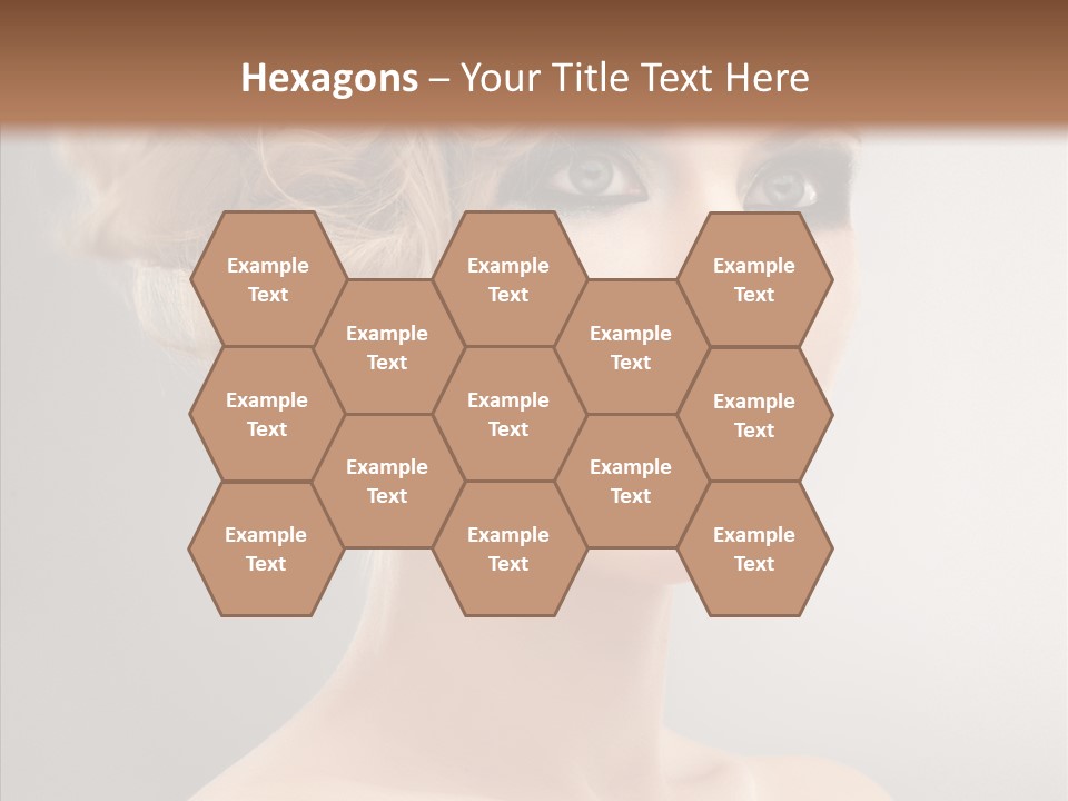 Beautiful Model Skin PowerPoint Template