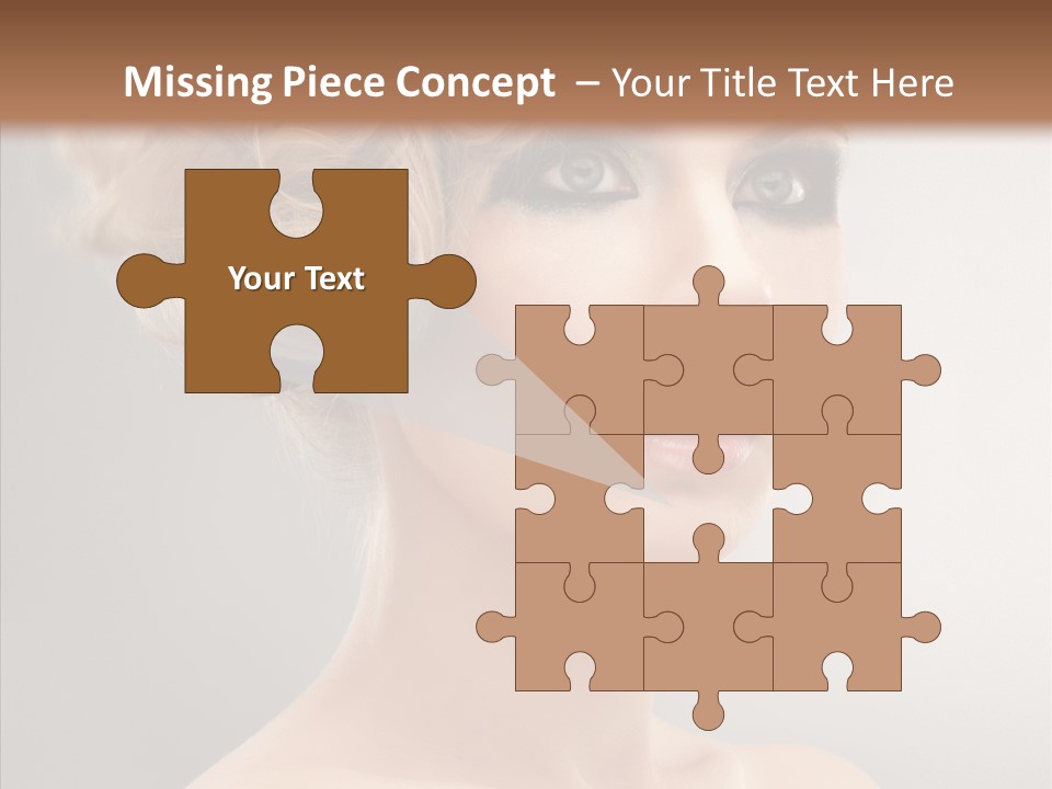 Beautiful Model Skin PowerPoint Template