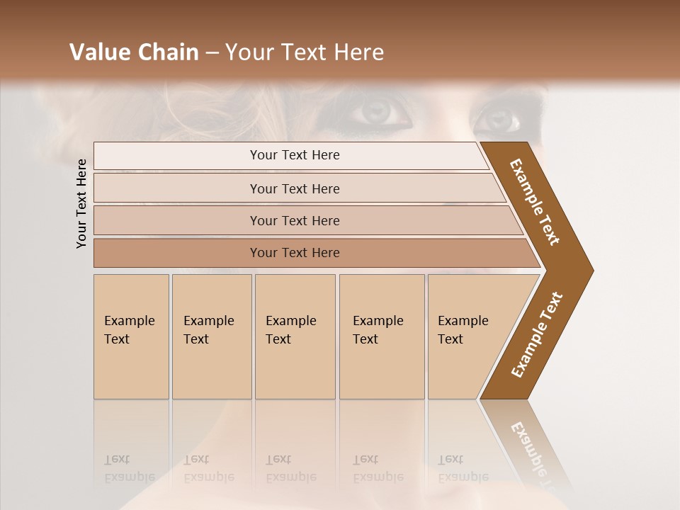 Beautiful Model Skin PowerPoint Template