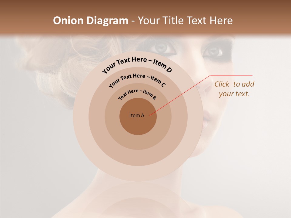 Beautiful Model Skin PowerPoint Template