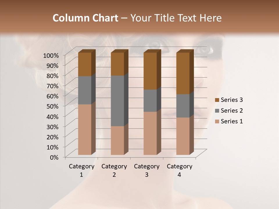 Beautiful Model Skin PowerPoint Template