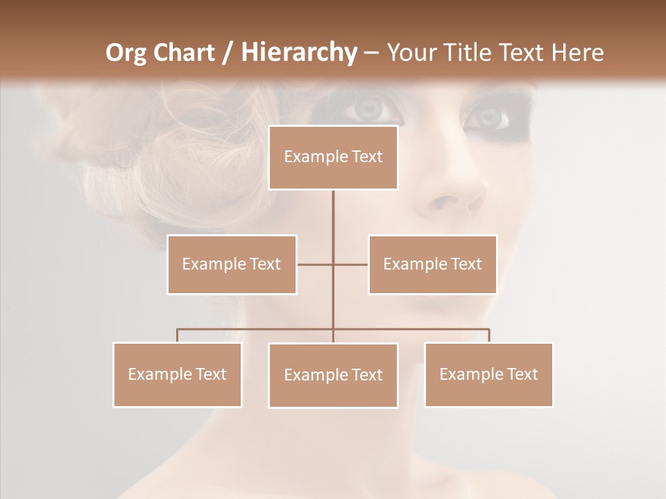 Beautiful Model Skin PowerPoint Template