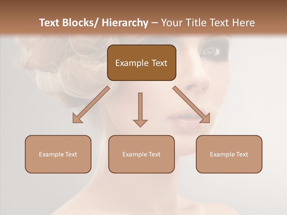 Beautiful Model Skin PowerPoint Template