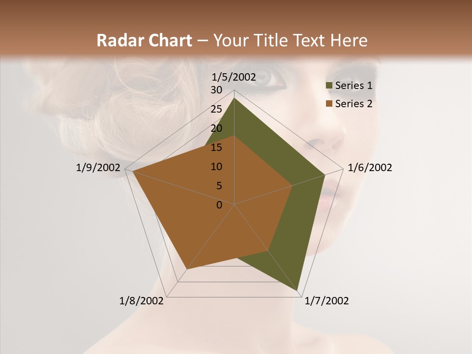 Beautiful Model Skin PowerPoint Template