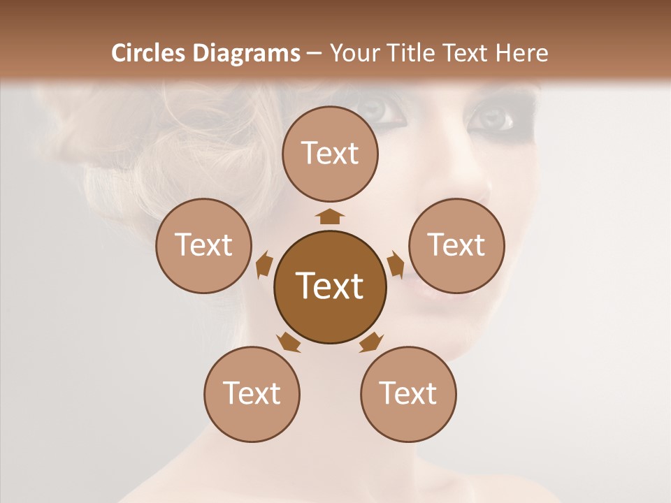 Beautiful Model Skin PowerPoint Template