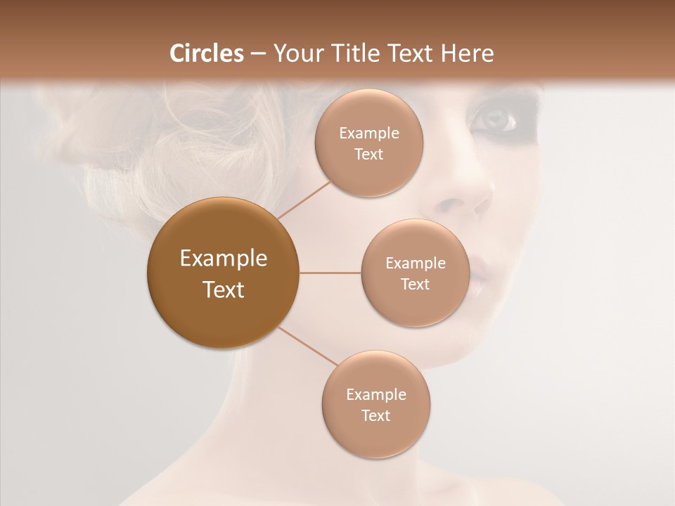 Beautiful Model Skin PowerPoint Template