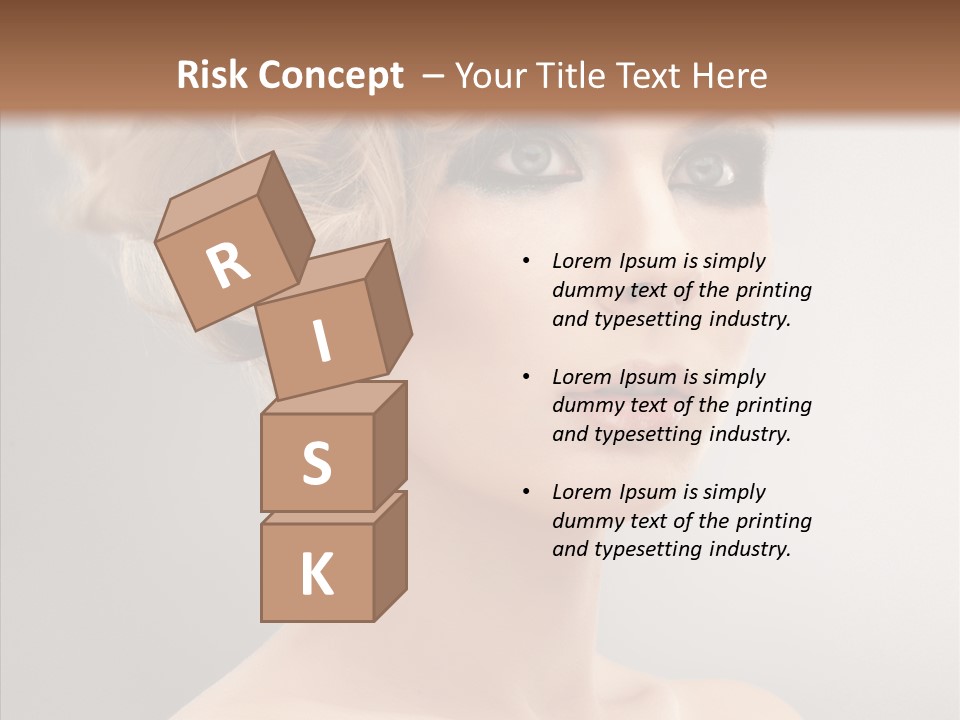 Beautiful Model Skin PowerPoint Template