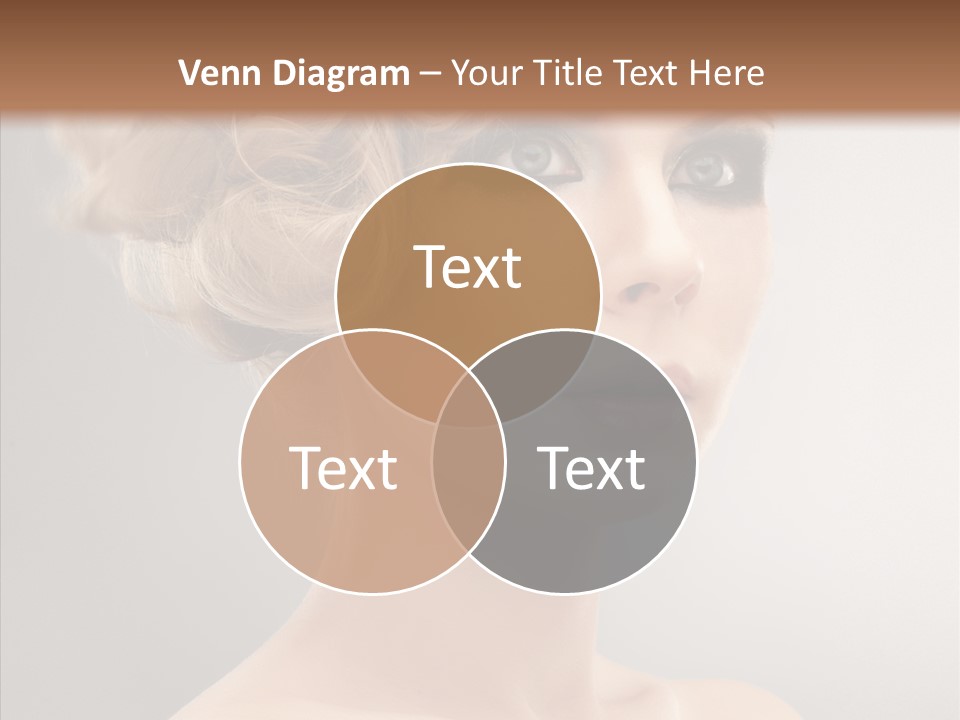 Beautiful Model Skin PowerPoint Template