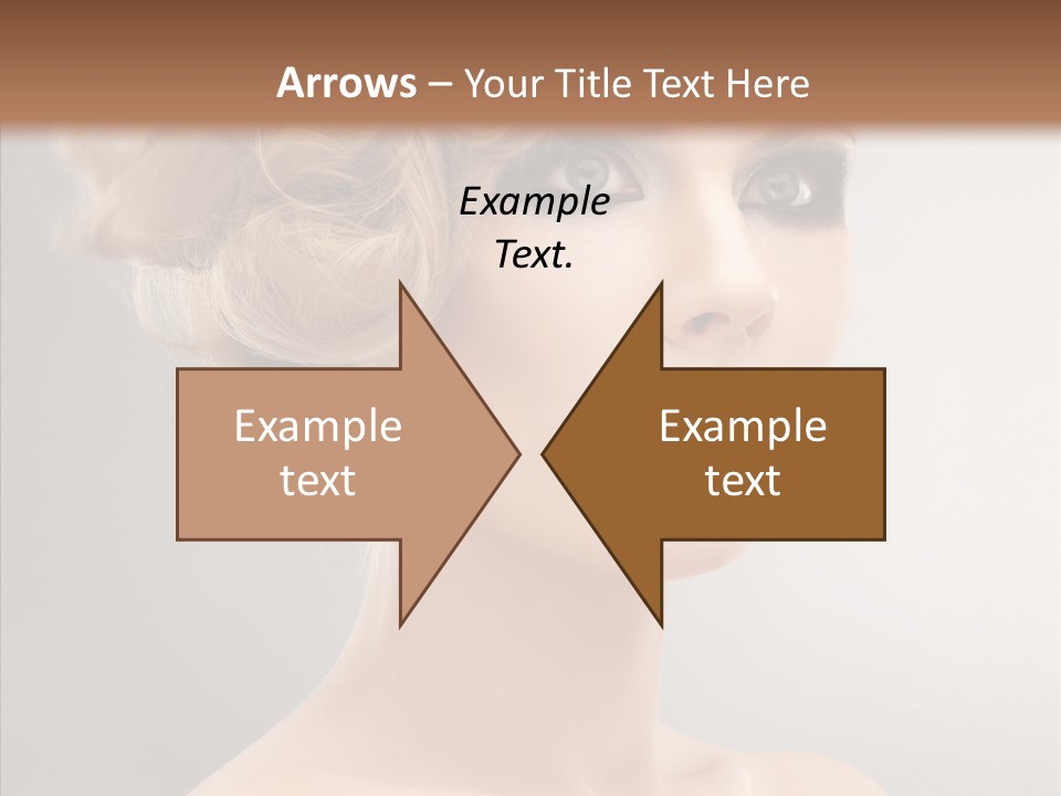 Beautiful Model Skin PowerPoint Template