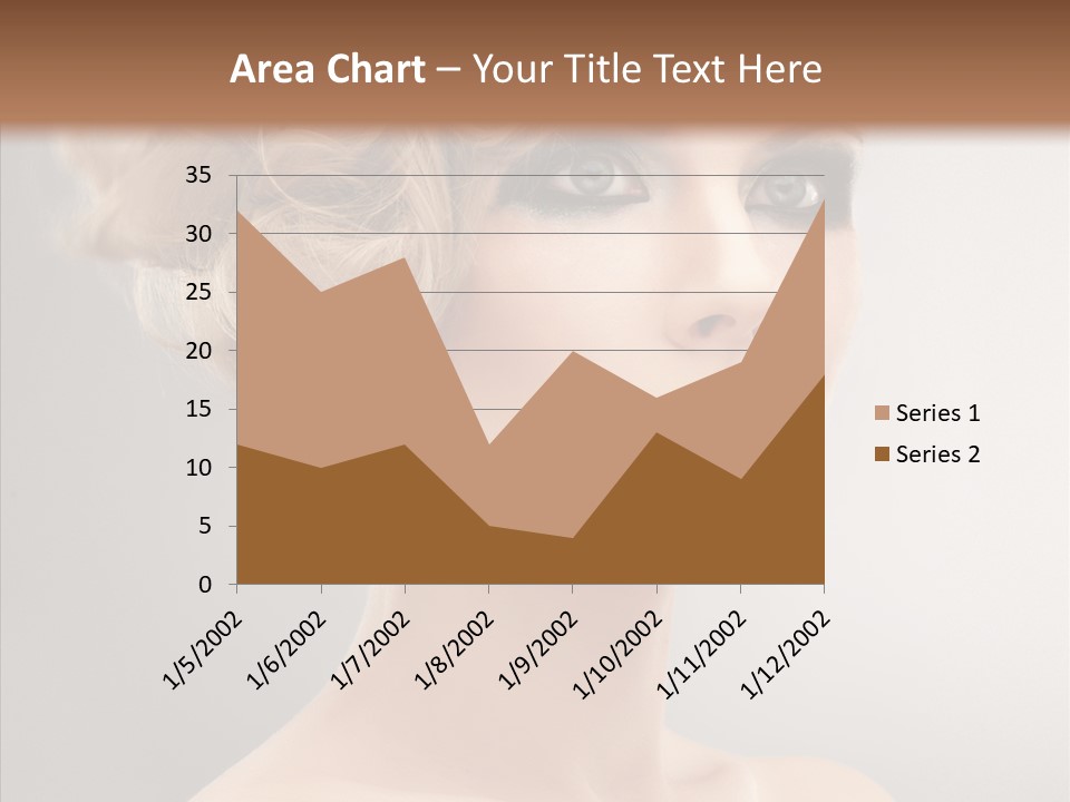 Beautiful Model Skin PowerPoint Template