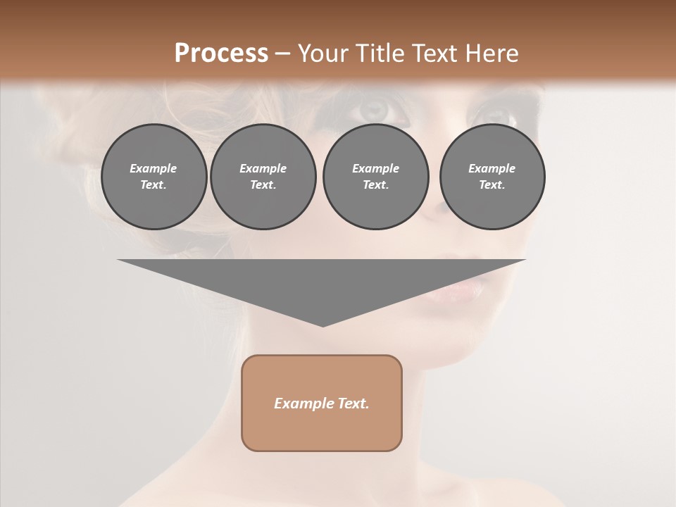 Beautiful Model Skin PowerPoint Template