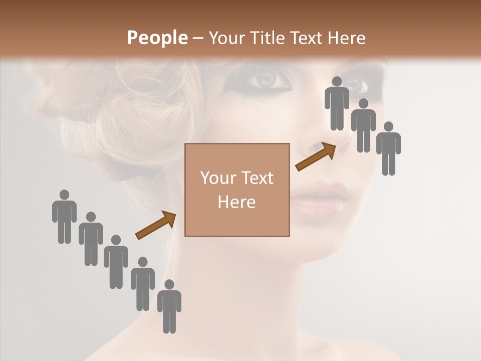 Beautiful Model Skin PowerPoint Template