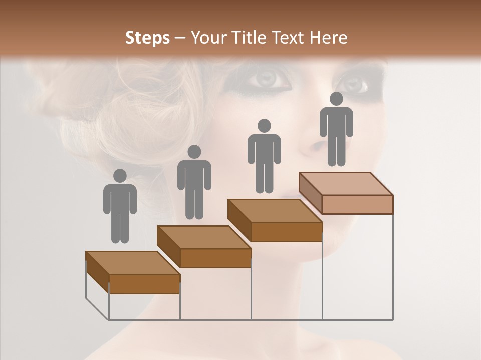 Beautiful Model Skin PowerPoint Template