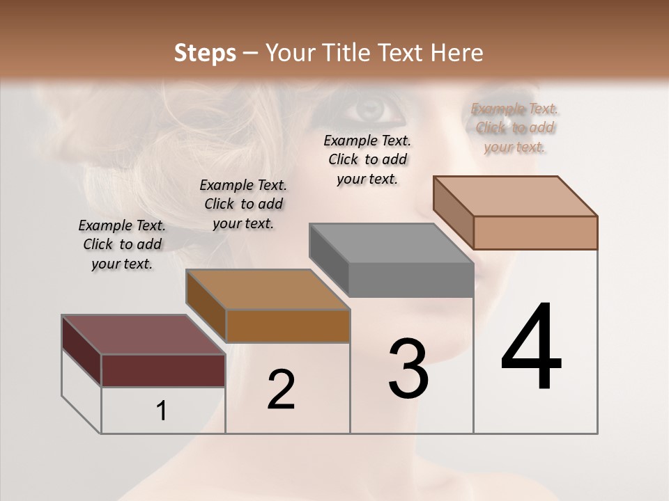 Beautiful Model Skin PowerPoint Template