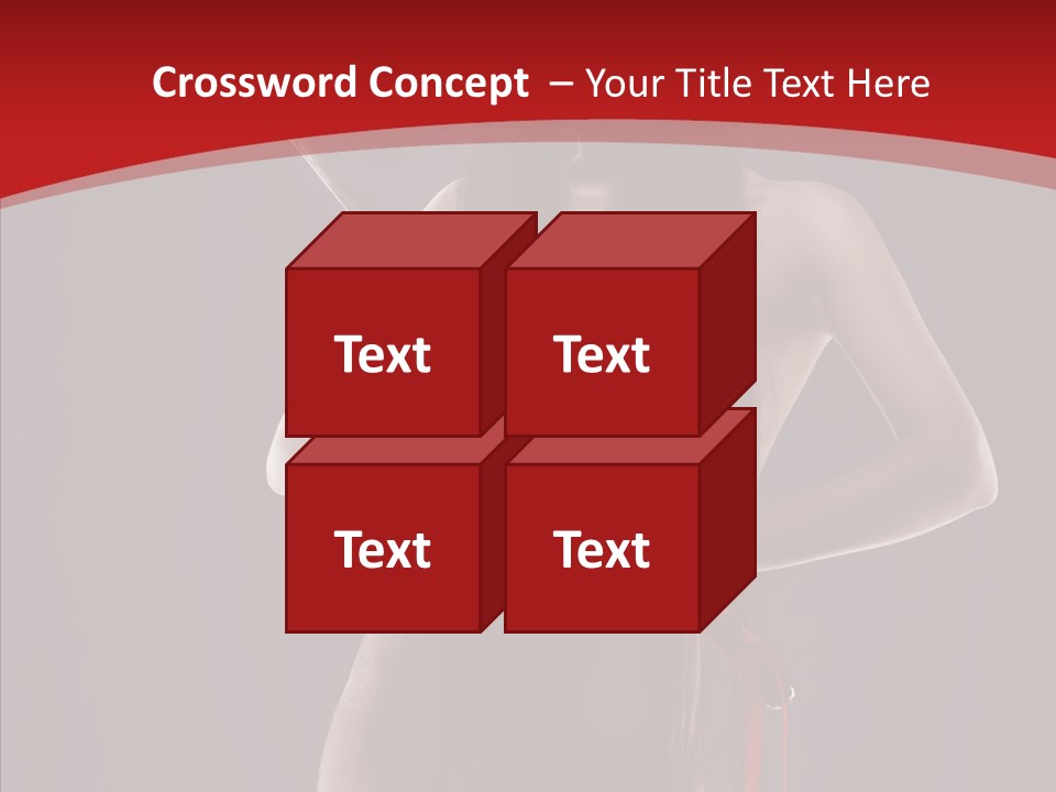 Hand Naked Nude PowerPoint Template