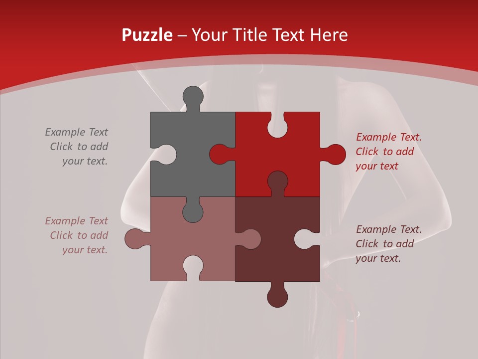 Hand Naked Nude PowerPoint Template