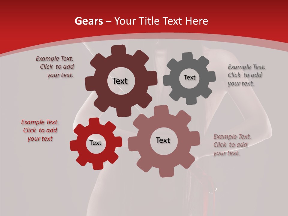 Hand Naked Nude PowerPoint Template