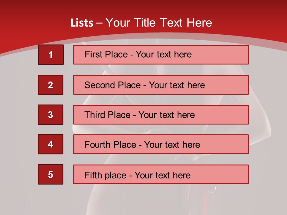Hand Naked Nude PowerPoint Template