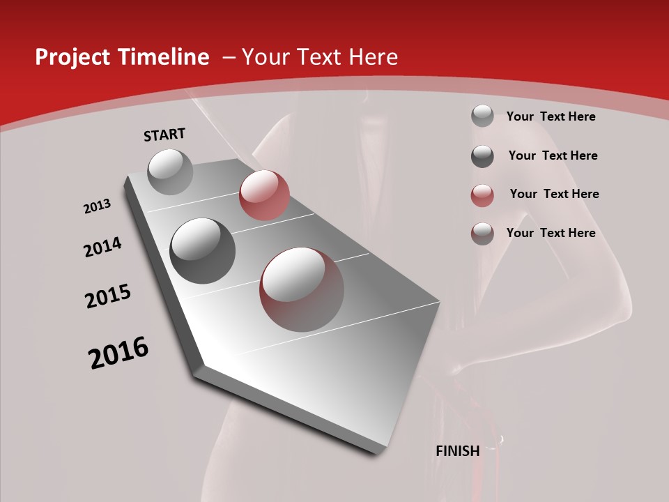 Hand Naked Nude PowerPoint Template