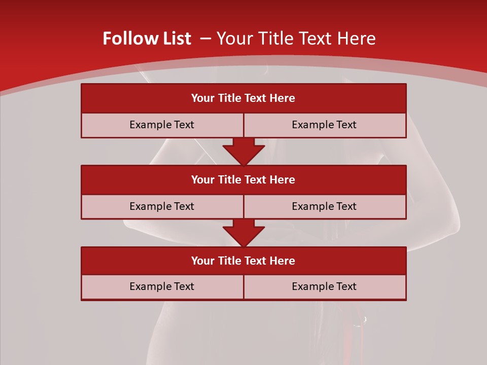 Hand Naked Nude PowerPoint Template