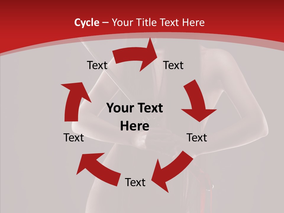 Hand Naked Nude PowerPoint Template