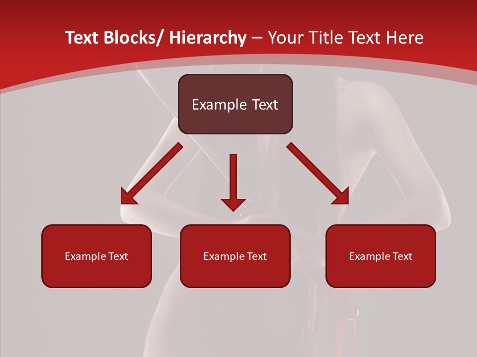 Hand Naked Nude PowerPoint Template