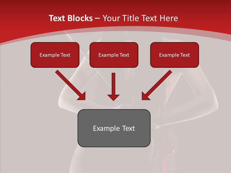 Hand Naked Nude PowerPoint Template