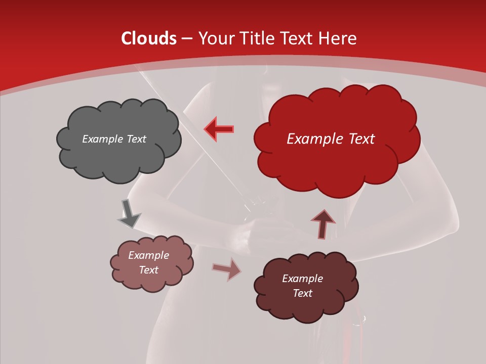 Hand Naked Nude PowerPoint Template
