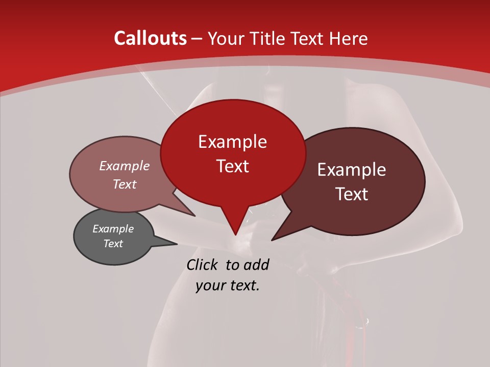 Hand Naked Nude PowerPoint Template