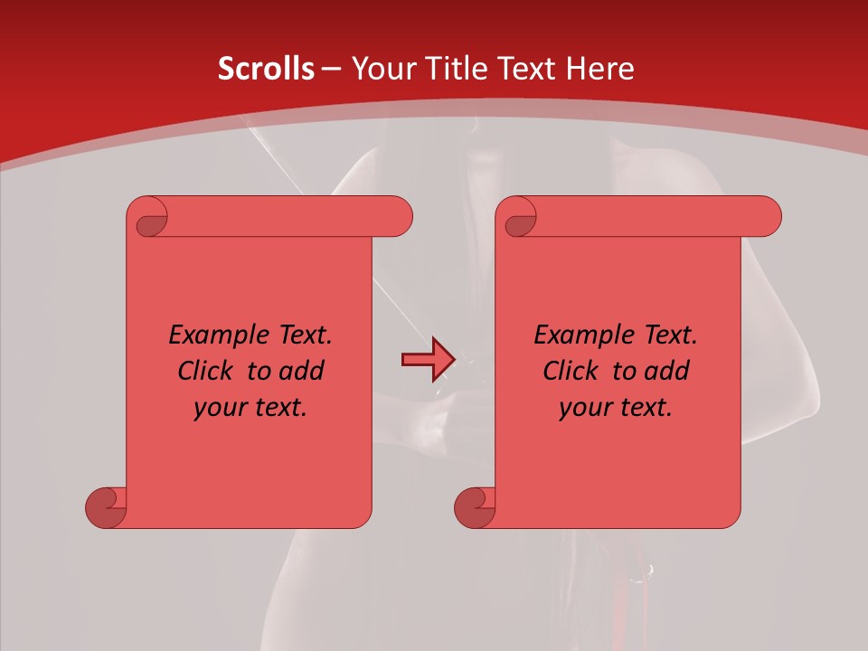 Hand Naked Nude PowerPoint Template